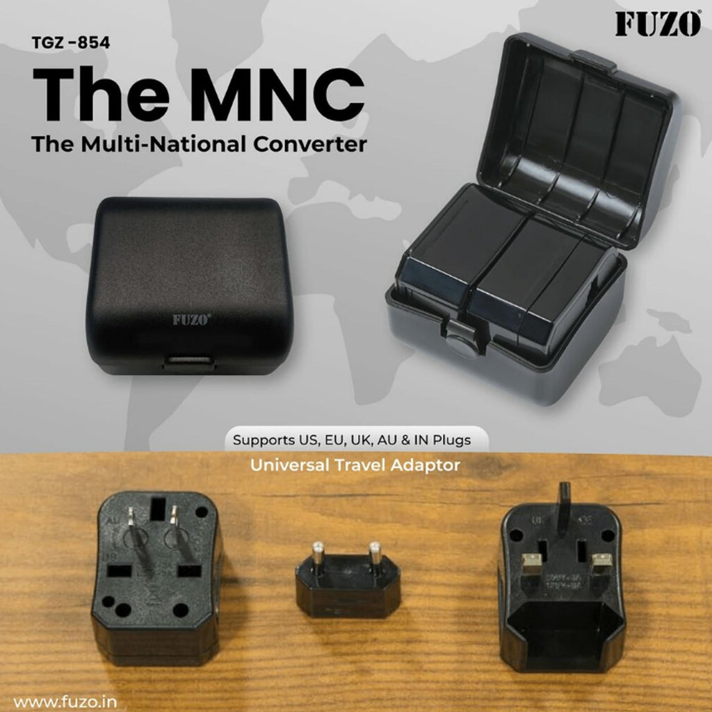 The MNC (Multi-National Converter) Universal Travel Adapter - TGZ-854