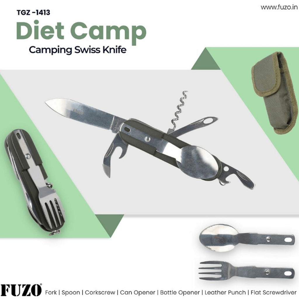 Diet Camp Camping Swiss Knife - TGZ-1413