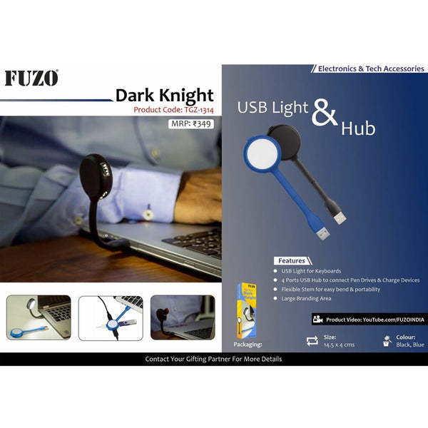 Dark Knight USB light 7 Hub - TGZ-1314