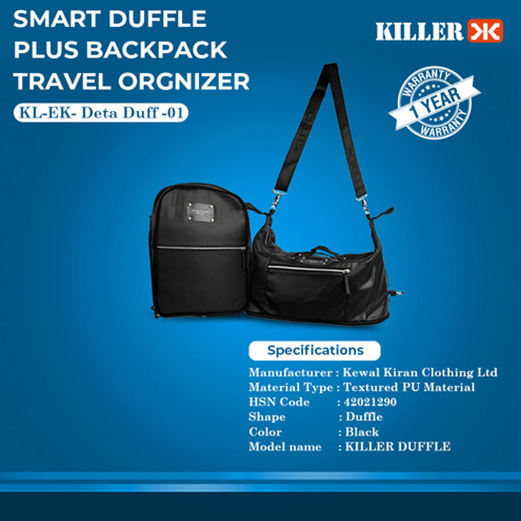 Killer duffle sale travel bag