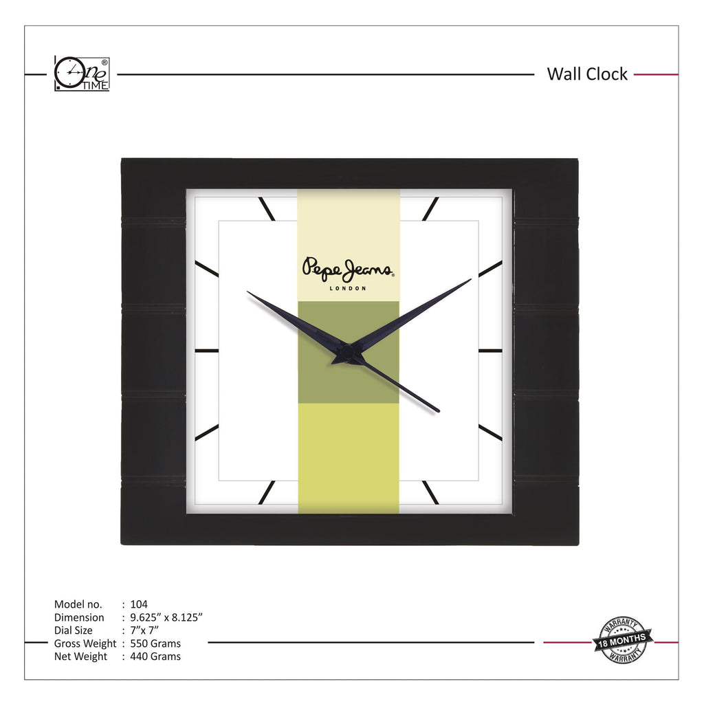 Wall Clock Pattern 104