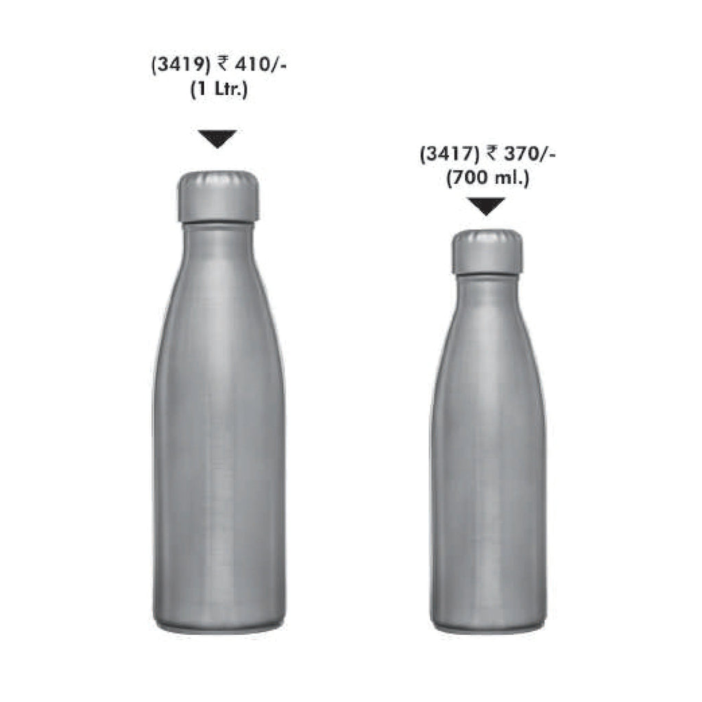 Signora Ware Cola Steel Water Bottle Matte Finish - 3419/3417