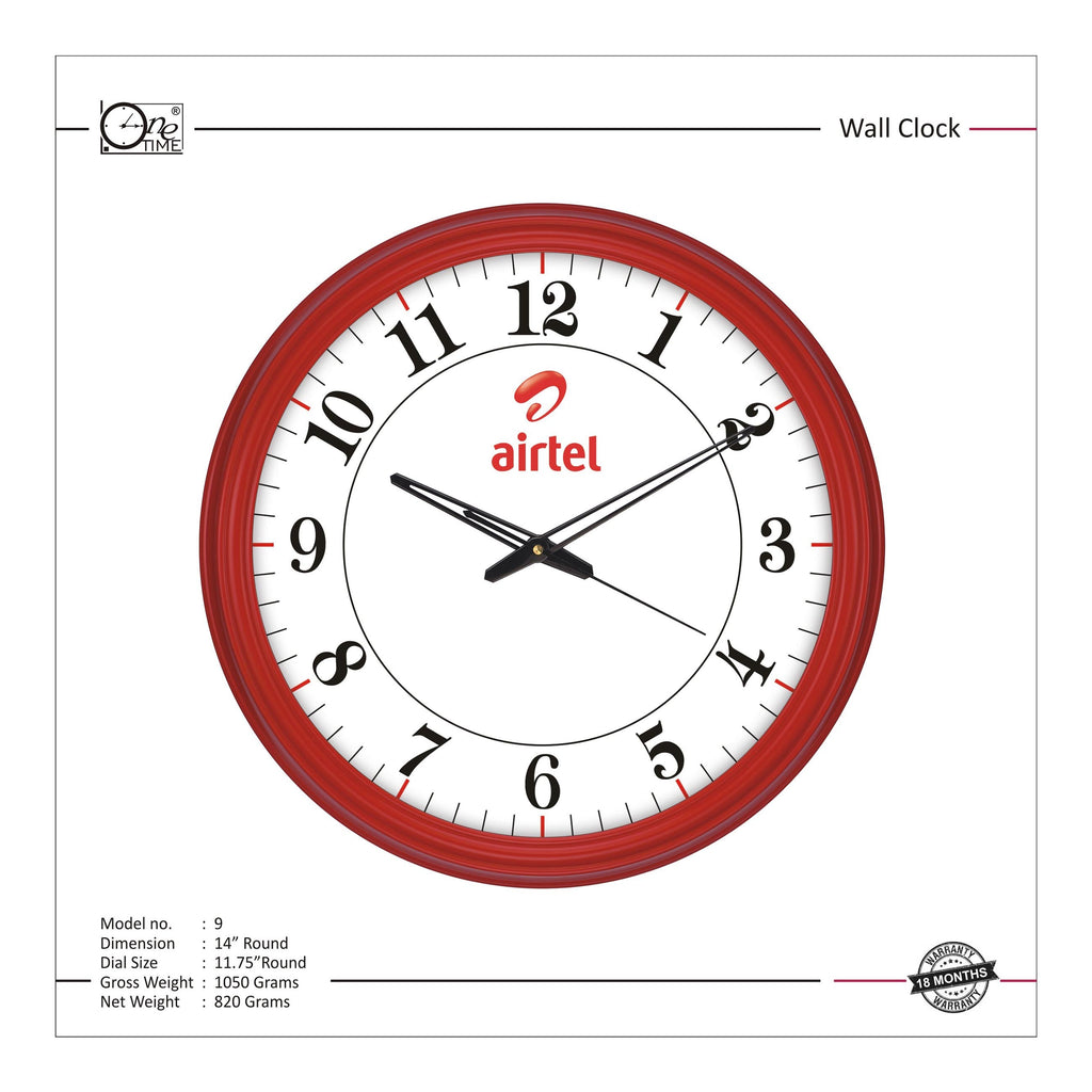 Wall Clock Pattern 9