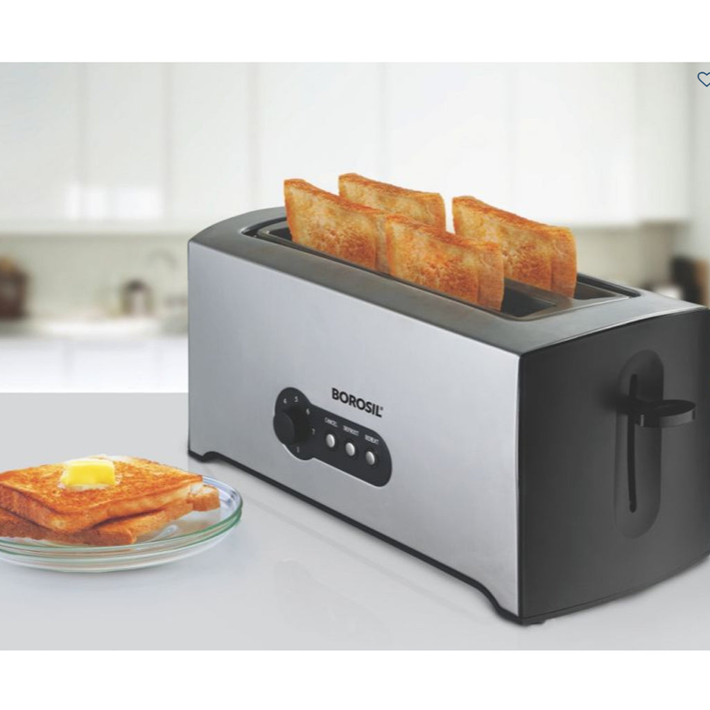 Krispy Electric 4 Slice Pop up Toaster - BTO1500SS22