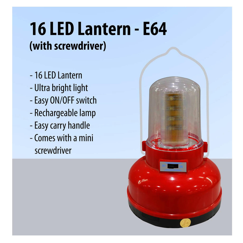 Power Plus 16 LED Lantern - E 64