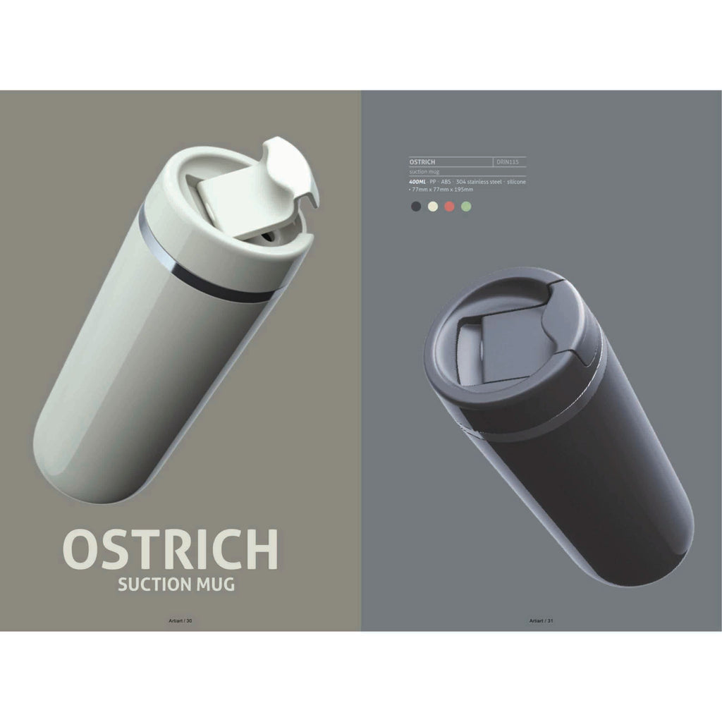 Ostrich Suction Mug 400ml - DRIN115