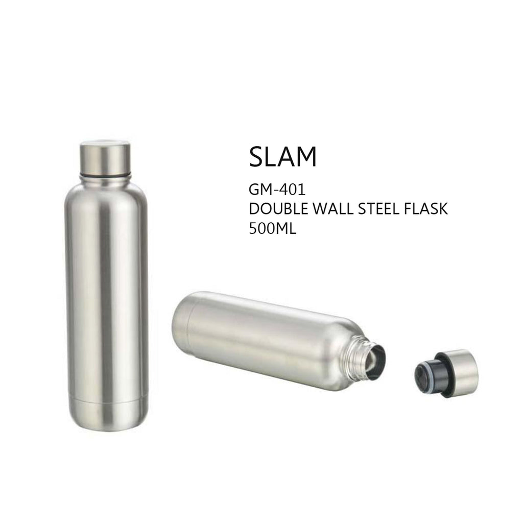 Double Wall Steel Flask - 500ml - GM-401