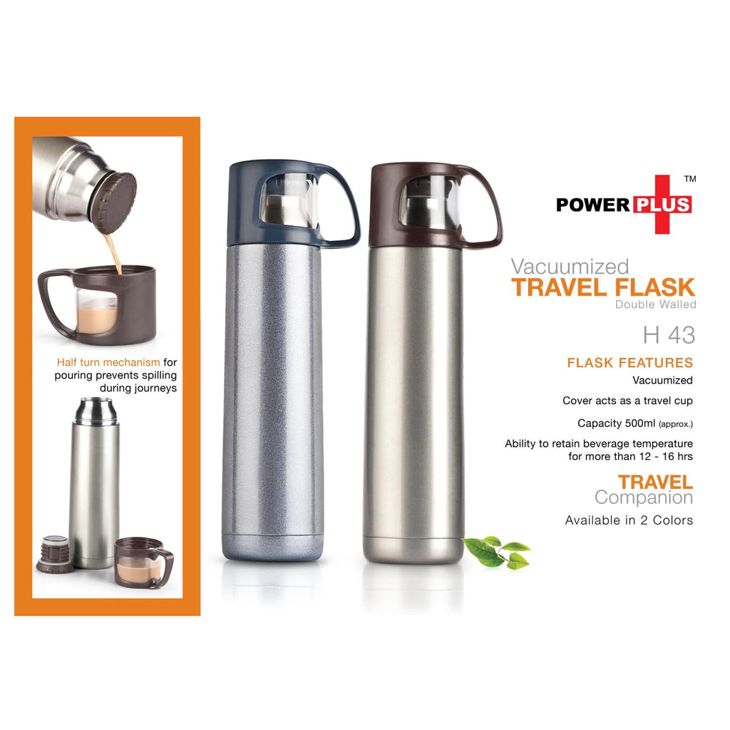 Vacuumized Travel Flask - 500 ml - H43