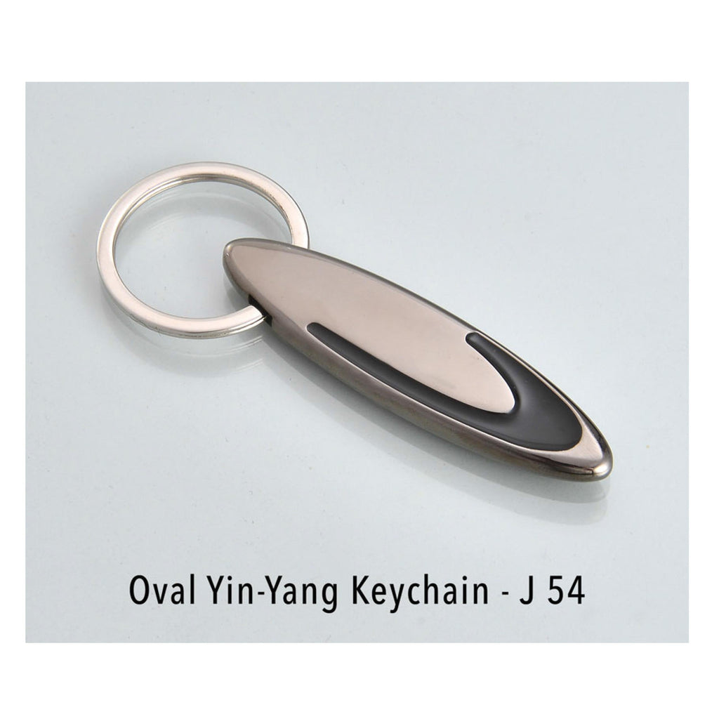 Oval Yin-Yang Key chain - J54
