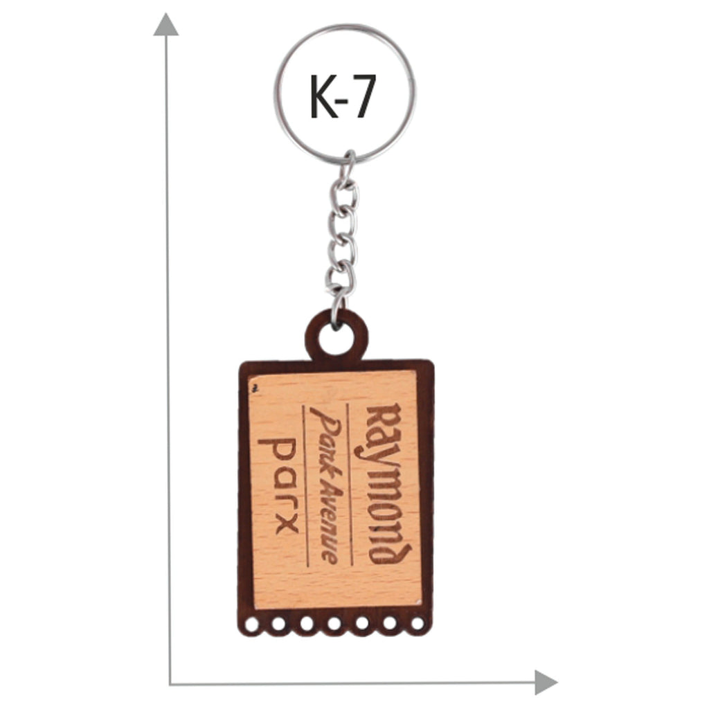 Wooden Key Chain - K-7