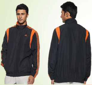 Adidas Men`s Synthetic Track Jacket