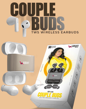 Ubon Wireless Earbuds Couple Buds BT-140