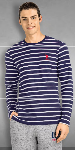 U.S. Polo Assn F/S Striper T-Shirt