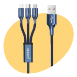 Pebble 3-in-1 Charging Cable