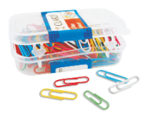 Claro Coloured U Clips 28mm