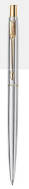 Parker Classic Stainless Steel Ball Pen With Chrome & Gold Trim