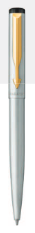 Parker Vector Stainless Steel Ball Pen With Gold Trim