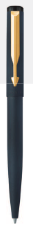 Parker Vector Matte Black Pen With Gold Trim