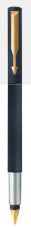 Parker Vector Matte Black Fountain Pen With Gold Trim