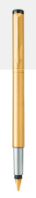 Parker Vector Gold Fountain Pen With Gold Trim