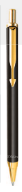 Parker Profile Matte Black & Gold Ball Pen With Gold Trim
