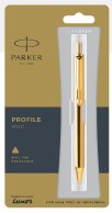 Parker Profile Gold Ball Pen With Gold Trim