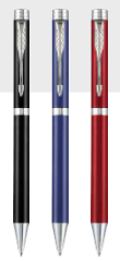 Parker folio Standard Ball Pen With Stainless Steel Trim
