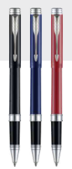 Parker Folio Standard Roller Ball Pen With Stainless Steel Trim
