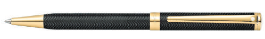 Sheaffer Intensity Black Engraved Barrel & Cap  Featuring Gold Tone Trim Fountain Pen