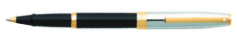 Sheaffer Sagaris Black Barrel With Gold Tone Trim Ball Pen