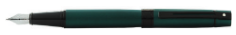 Sheaffer 300 Matte Black Lacquer With Polished Black Trim Ball Pen