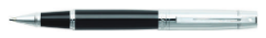 Sheaffer 300 Gloss Black Barrel, Bright Chrome Cap Featuring Chrome Plated Trim Fountain Pen