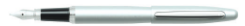 Sheaffer VFM Strobe Silver Featuring Nickel Plate Trim Roller Pen