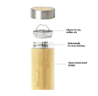 Sipper Bottle 450ml Stylish & Durable Bamboo Flask EK 1041