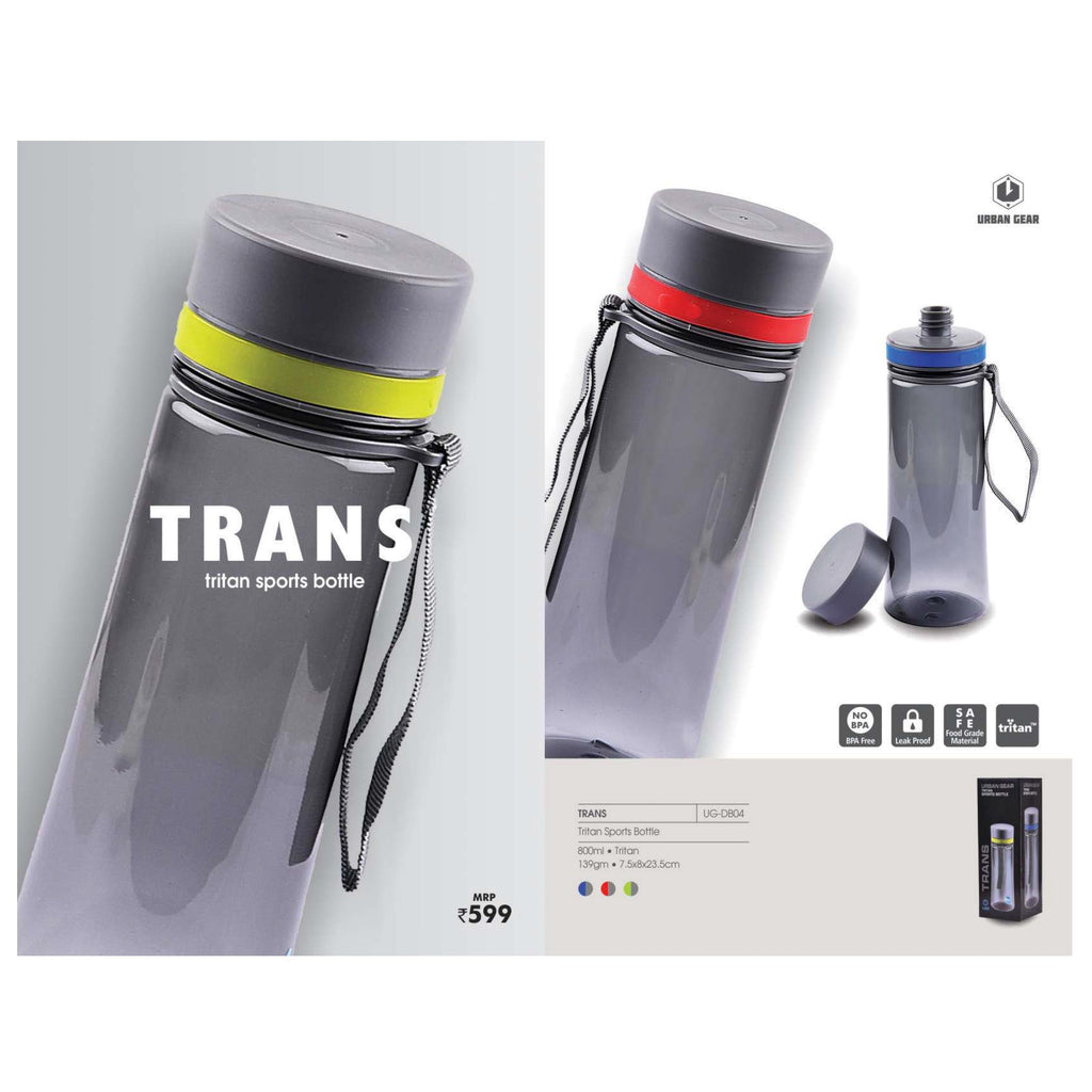 Tritan Sports Bottle - 800ml - UG-DB04