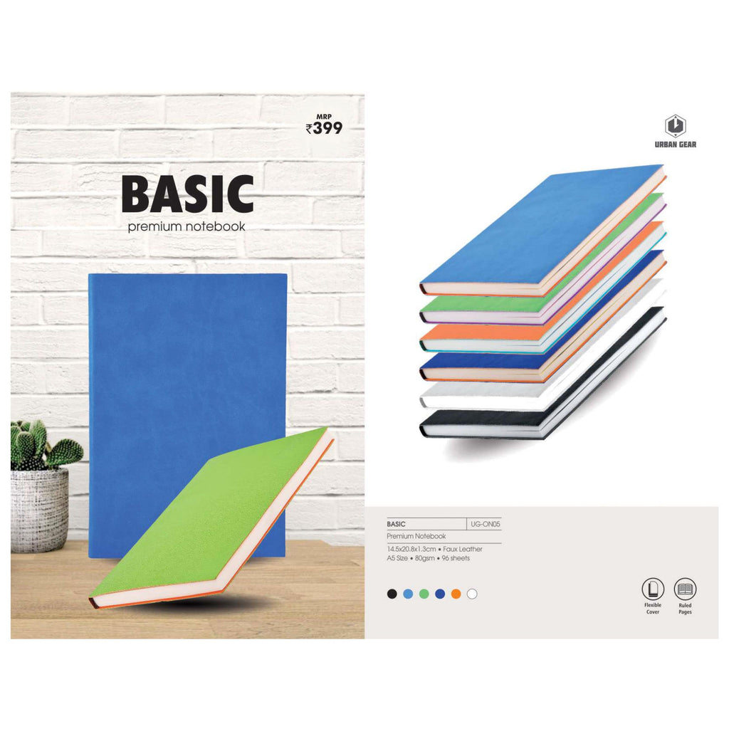 Premium Soft Bind Note Book - UG-ON05