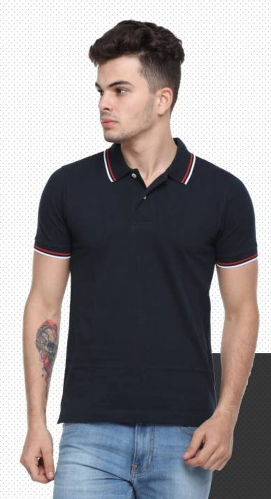 Arrow Polo Neck Tshirts Double Tipping
