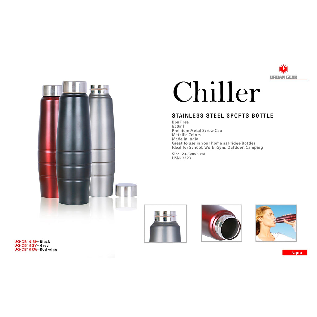 Chiller Stainless Steel - Bottle (650ML)