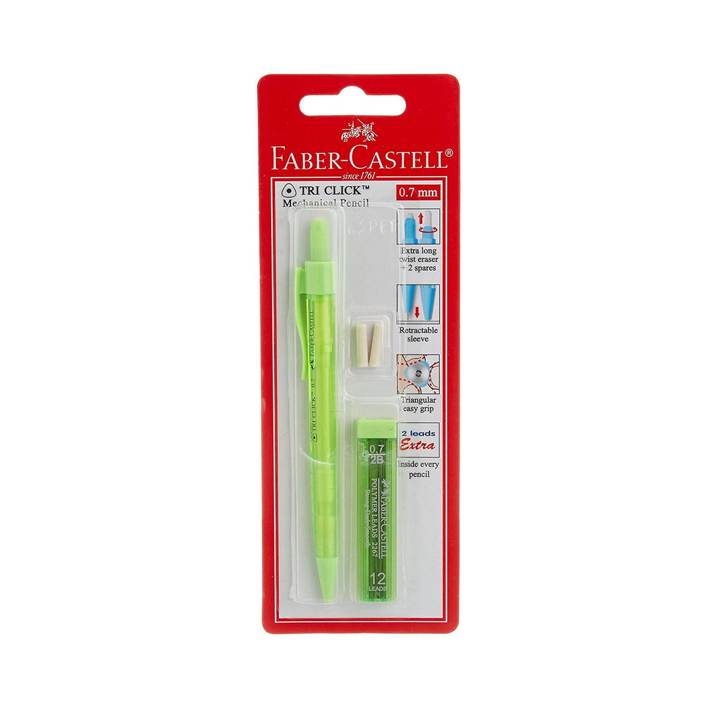 Faber-Castell Tri-Click Mechanical Pencil (Pack of 10)