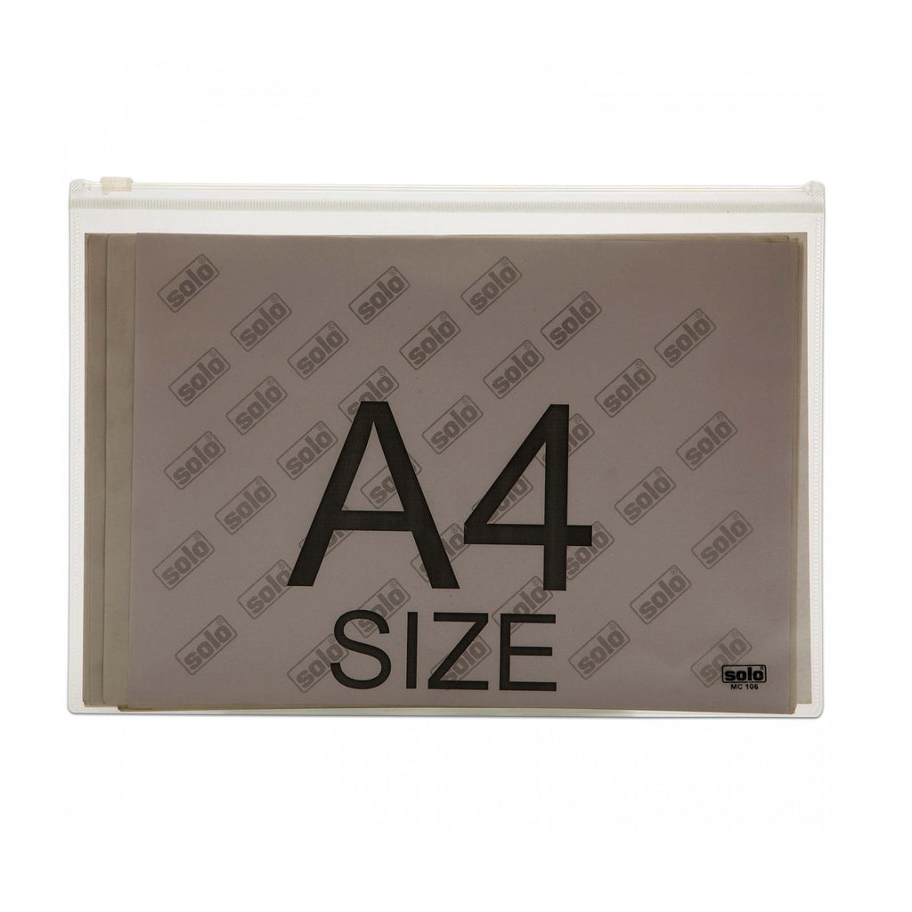 Zipper Document Bag - A4 (MC106), Pack of 10