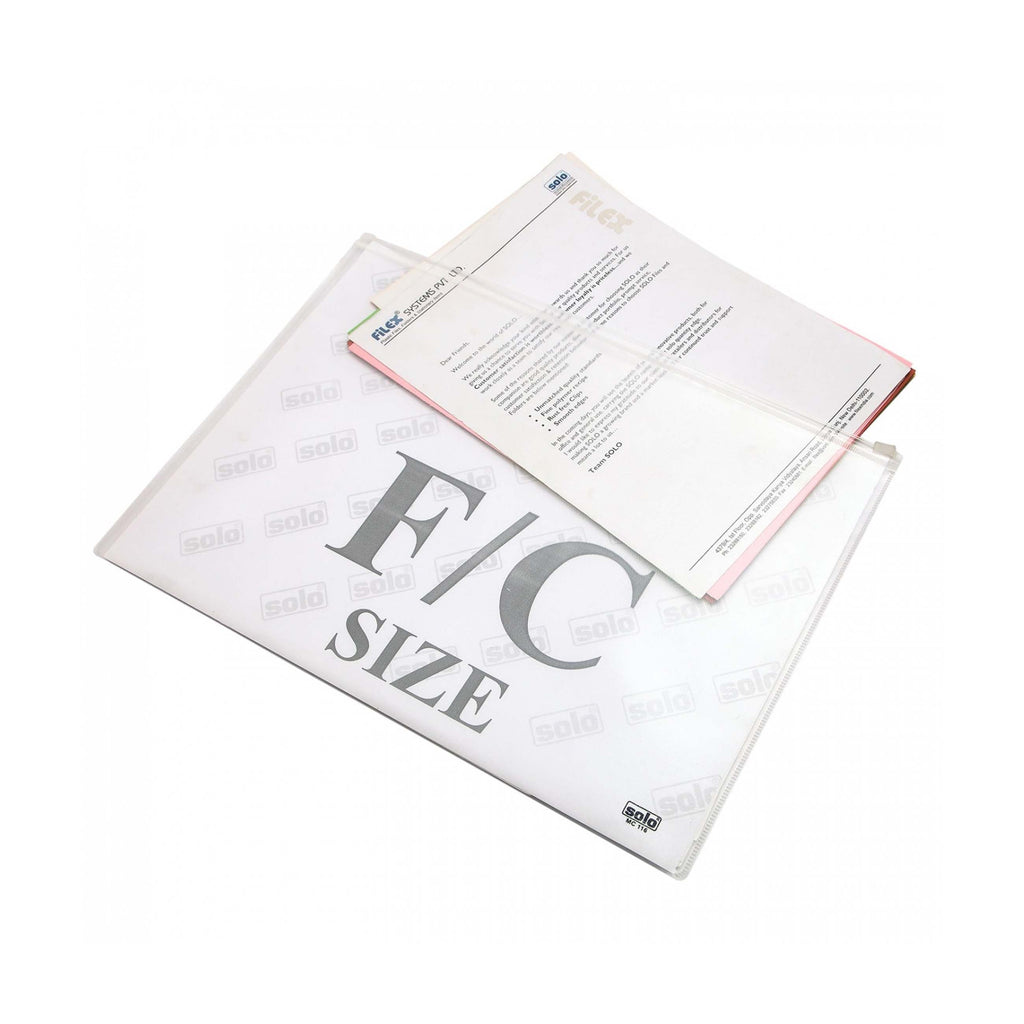 Zipper Document Bag - FC (MC116), Pack of 10