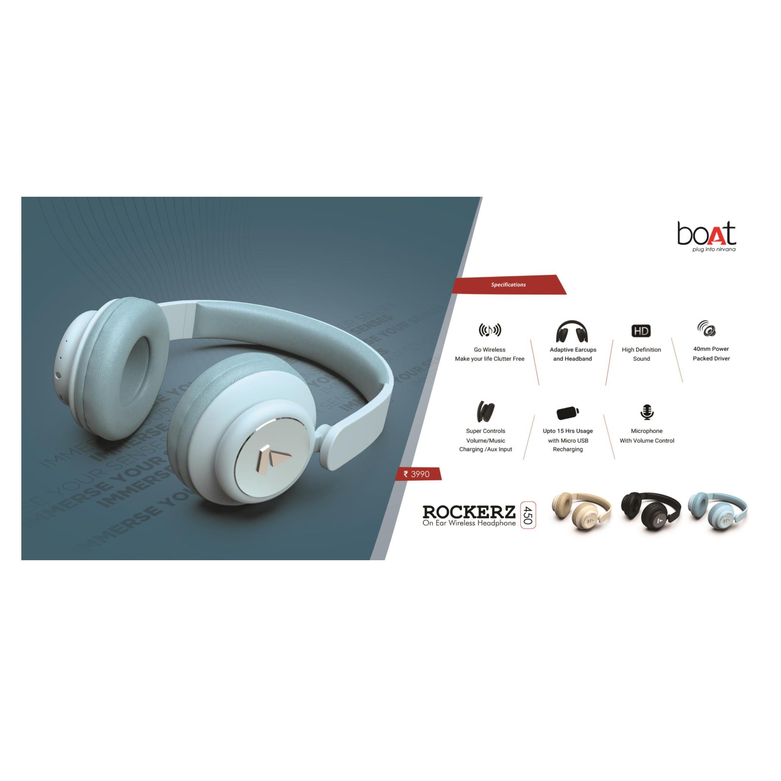 boAt Rockerz 450 – Marsh Clothing - Main Image