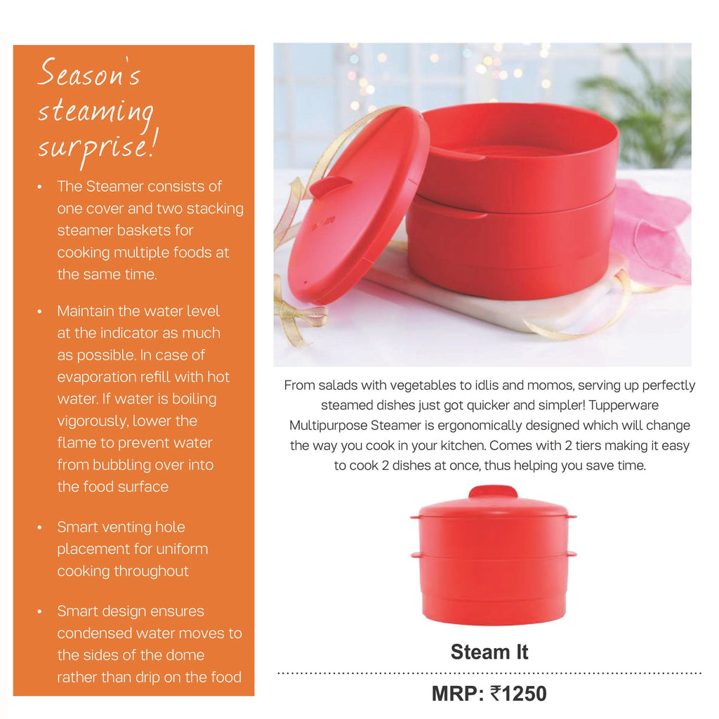 Tupperware Steam It – Marsh Clothing